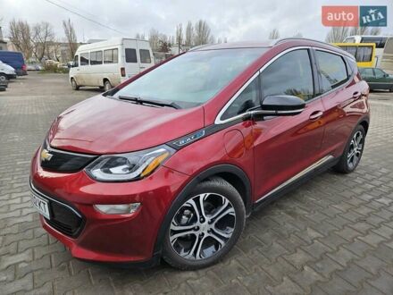 Красный Шевроле Bolt EV, объемом двигателя 0 л и пробегом 57 тыс. км за 15500 $, фото 1 на Automoto.ua