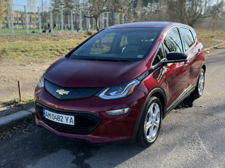 Красный Шевроле Bolt EV, объемом двигателя 0 л и пробегом 55 тыс. км за 16800 $, фото 1 на Automoto.ua