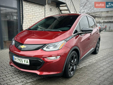 Червоний Шевроле Bolt EV, об'ємом двигуна 0 л та пробігом 222 тис. км за 13200 $, фото 1 на Automoto.ua