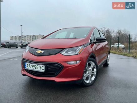 Красный Шевроле Bolt EV, объемом двигателя 0 л и пробегом 61 тыс. км за 13000 $, фото 1 на Automoto.ua