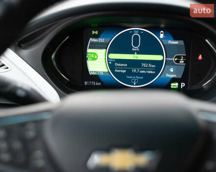Сірий Шевроле Bolt EV, об'ємом двигуна 0 л та пробігом 81 тис. км за 14200 $, фото 42 на Automoto.ua