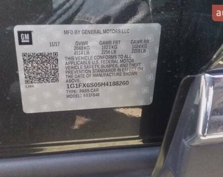 Серый Шевроле Bolt EV, объемом двигателя 0 л и пробегом 100 тыс. км за 18000 $, фото 11 на Automoto.ua