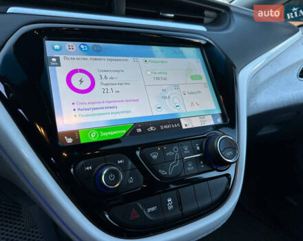 Серый Шевроле Bolt EV, объемом двигателя 0 л и пробегом 71 тыс. км за 16500 $, фото 8 на Automoto.ua