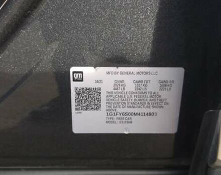 Серый Шевроле Bolt EV, объемом двигателя 0 л и пробегом 79 тыс. км за 15200 $, фото 14 на Automoto.ua