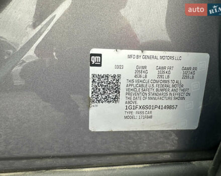 Серый Шевроле Bolt EV, объемом двигателя 0 л и пробегом 53 тыс. км за 17700 $, фото 7 на Automoto.ua