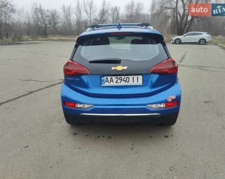 Синий Шевроле Bolt EV, объемом двигателя 0 л и пробегом 163 тыс. км за 13500 $, фото 1 на Automoto.ua