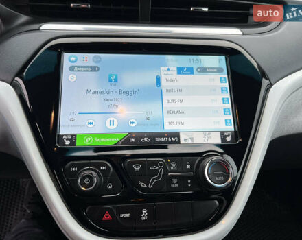 Синий Шевроле Bolt EV, объемом двигателя 0 л и пробегом 82 тыс. км за 19100 $, фото 18 на Automoto.ua