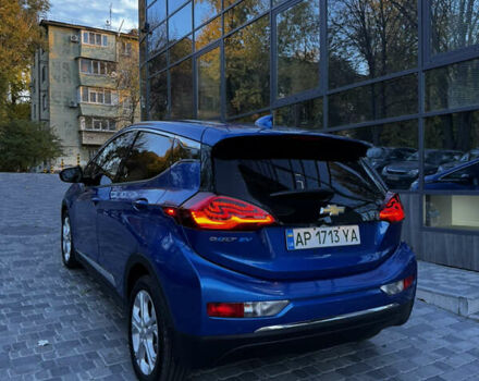 Шевроле Bolt EV 2018 в Запорожье на Automoto.ua Синий Шевроле Bolt EV, объемом двигателя 0 л и пробегом 130 тыс. км за 14200 $, фото 4 на Automoto.ua