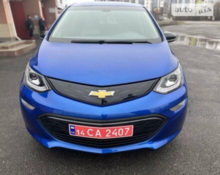 Синий Шевроле Bolt EV, объемом двигателя 0 л и пробегом 75 тыс. км за 17600 $, фото 1 на Automoto.ua