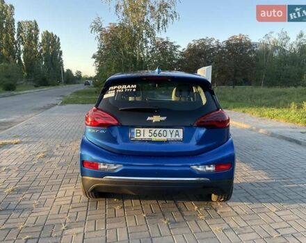 Синий Шевроле Bolt EV, объемом двигателя 0 л и пробегом 62 тыс. км за 15999 $, фото 8 на Automoto.ua