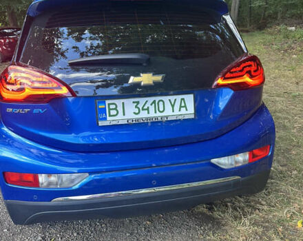 Синий Шевроле Bolt EV, объемом двигателя 0 л и пробегом 72 тыс. км за 14300 $, фото 1 на Automoto.ua