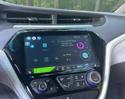Синий Шевроле Bolt EV, объемом двигателя 0 л и пробегом 72 тыс. км за 14300 $, фото 12 на Automoto.ua