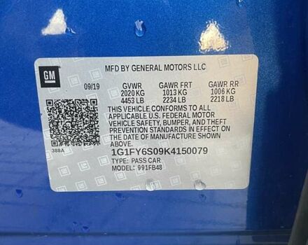 Синий Шевроле Bolt EV, объемом двигателя 0 л и пробегом 62 тыс. км за 15999 $, фото 35 на Automoto.ua