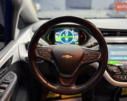Синий Шевроле Bolt EV, объемом двигателя 0 л и пробегом 63 тыс. км за 17300 $, фото 13 на Automoto.ua