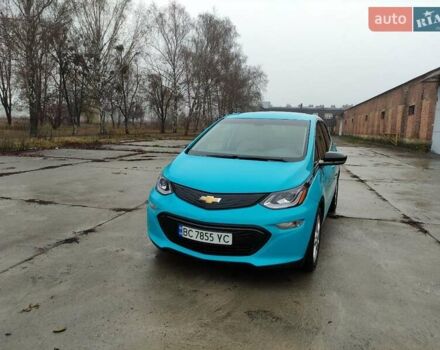 Синий Шевроле Bolt EV, объемом двигателя 0 л и пробегом 49 тыс. км за 16550 $, фото 1 на Automoto.ua