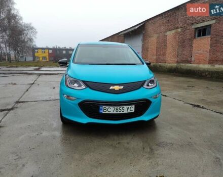 Синий Шевроле Bolt EV, объемом двигателя 0 л и пробегом 49 тыс. км за 16550 $, фото 3 на Automoto.ua
