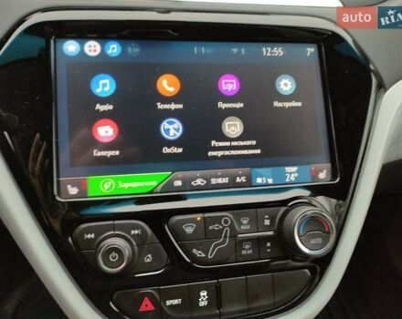 Синий Шевроле Bolt EV, объемом двигателя 0 л и пробегом 49 тыс. км за 16550 $, фото 71 на Automoto.ua