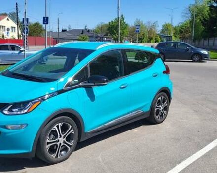 Синий Шевроле Bolt EV, объемом двигателя 0 л и пробегом 103 тыс. км за 15700 $, фото 2 на Automoto.ua
