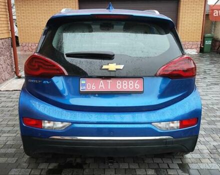 Синий Шевроле Bolt EV, объемом двигателя 0 л и пробегом 85 тыс. км за 16600 $, фото 1 на Automoto.ua