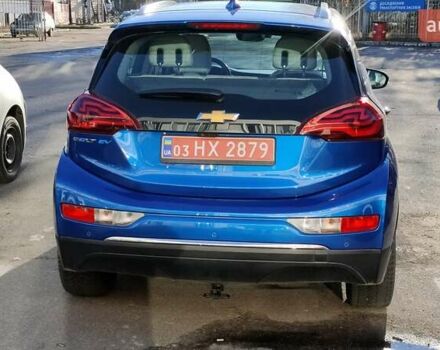 Синий Шевроле Bolt EV, объемом двигателя 0 л и пробегом 85 тыс. км за 16100 $, фото 1 на Automoto.ua