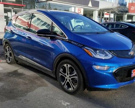 Синий Шевроле Bolt EV, объемом двигателя 0 л и пробегом 85 тыс. км за 16100 $, фото 5 на Automoto.ua
