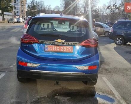 Синий Шевроле Bolt EV, объемом двигателя 0 л и пробегом 85 тыс. км за 16100 $, фото 2 на Automoto.ua
