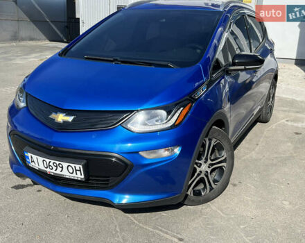 Синий Шевроле Bolt EV, объемом двигателя 0 л и пробегом 87 тыс. км за 18690 $, фото 1 на Automoto.ua