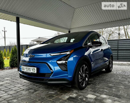 Синій Шевроле Bolt EV, об'ємом двигуна 0 л та пробігом 2 тис. км за 25999 $, фото 1 на Automoto.ua