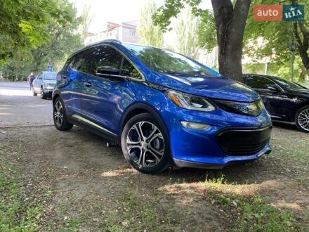 Синий Шевроле Bolt EV, объемом двигателя 0 л и пробегом 95 тыс. км за 16200 $, фото 1 на Automoto.ua