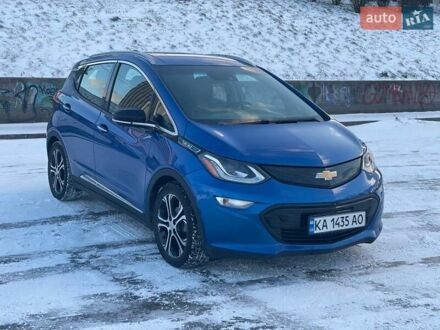 Синий Шевроле Bolt EV, объемом двигателя 0 л и пробегом 91 тыс. км за 12499 $, фото 1 на Automoto.ua