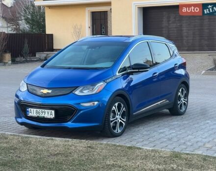 Синій Шевроле Bolt EV, об'ємом двигуна 0 л та пробігом 168 тис. км за 13900 $, фото 1 на Automoto.ua