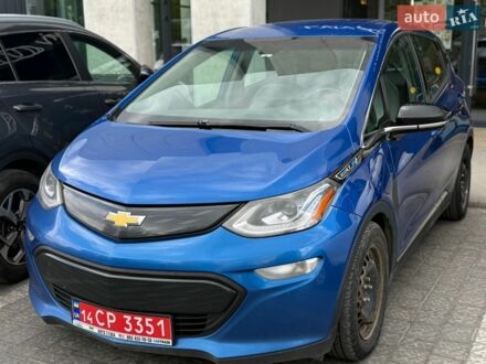 Синий Шевроле Bolt EV, объемом двигателя 0 л и пробегом 199 тыс. км за 12500 $, фото 1 на Automoto.ua