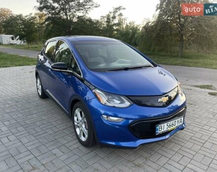 Синій Шевроле Bolt EV, об'ємом двигуна 0 л та пробігом 62 тис. км за 15999 $, фото 1 на Automoto.ua