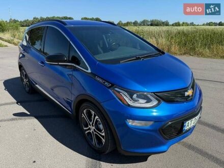 Шевроле Bolt EV 2019 в Калуше на Automoto.ua Синий Шевроле Bolt EV, объемом двигателя 0 л и пробегом 58 тыс. км за 16500 $, фото 1 на Automoto.ua