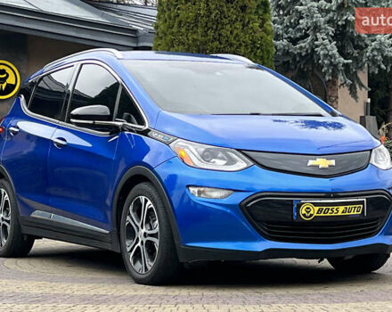 Синий Шевроле Bolt EV, объемом двигателя 0 л и пробегом 89 тыс. км за 14999 $, фото 1 на Automoto.ua