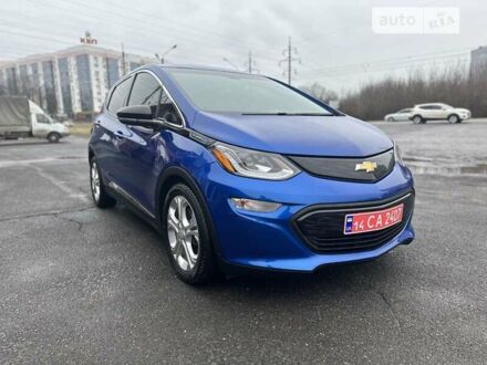 Синий Шевроле Bolt EV, объемом двигателя 0 л и пробегом 75 тыс. км за 18400 $, фото 1 на Automoto.ua