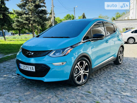 Синій Шевроле Bolt EV, об'ємом двигуна 0 л та пробігом 63 тис. км за 21900 $, фото 1 на Automoto.ua