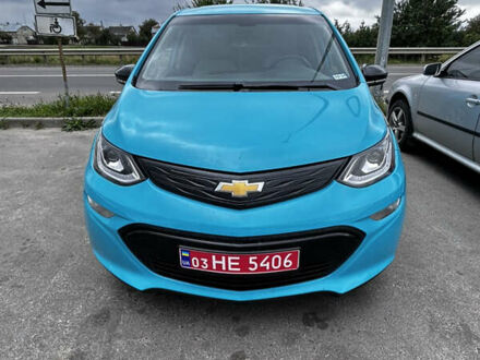 Синий Шевроле Bolt EV, объемом двигателя 0 л и пробегом 46 тыс. км за 14600 $, фото 1 на Automoto.ua