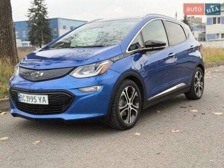 Синий Шевроле Bolt EV, объемом двигателя 0 л и пробегом 146 тыс. км за 15900 $, фото 1 на Automoto.ua
