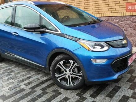 Синий Шевроле Bolt EV, объемом двигателя 0 л и пробегом 85 тыс. км за 16600 $, фото 1 на Automoto.ua