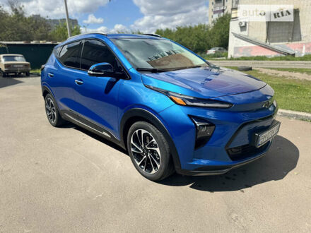 Синий Шевроле Bolt EV, объемом двигателя 0 л и пробегом 12 тыс. км за 22700 $, фото 1 на Automoto.ua