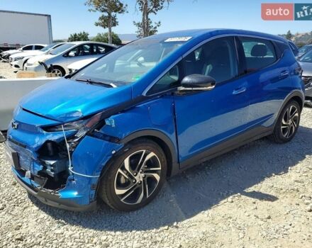 Синий Шевроле Bolt EV, объемом двигателя 0 л и пробегом 49 тыс. км за 4700 $, фото 1 на Automoto.ua