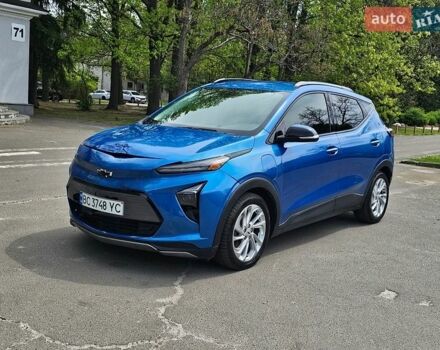 Синий Шевроле Bolt EV, объемом двигателя 0 л и пробегом 88 тыс. км за 12900 $, фото 1 на Automoto.ua