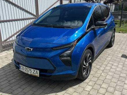Шевроле Bolt EV 2023 в Чернигове на Automoto.ua Синий Шевроле Bolt EV, объемом двигателя 0 л и пробегом 58 тыс. км за 21150 $, фото 1 на Automoto.ua