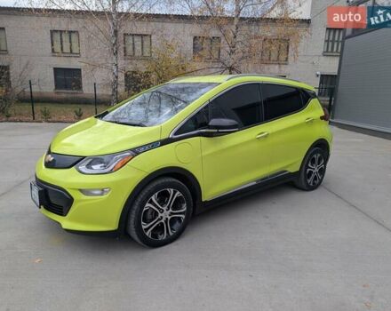 Зеленый Шевроле Bolt EV, объемом двигателя 0 л и пробегом 80 тыс. км за 17300 $, фото 1 на Automoto.ua