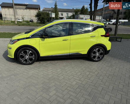 Зеленый Шевроле Bolt EV, объемом двигателя 0 л и пробегом 56 тыс. км за 14200 $, фото 1 на Automoto.ua