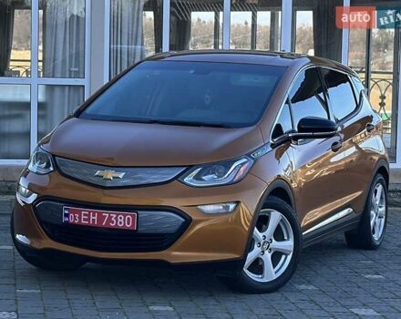 Оранжевый Шевроле Bolt EV, объемом двигателя 0 л и пробегом 111 тыс. км за 13700 $, фото 1 на Automoto.ua