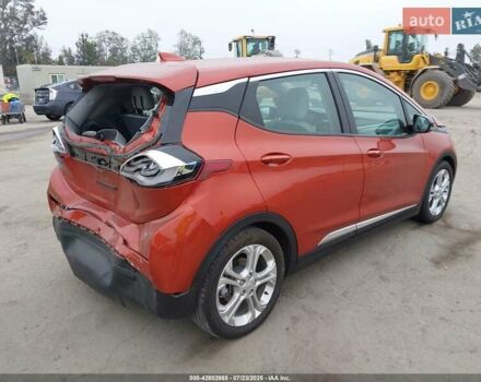 Оранжевый Шевроле Bolt EV, объемом двигателя 0 л и пробегом 54 тыс. км за 9300 $, фото 10 на Automoto.ua
