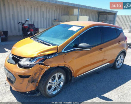 Оранжевый Шевроле Bolt EV, объемом двигателя 0 л и пробегом 250 тыс. км за 2150 $, фото 1 на Automoto.ua