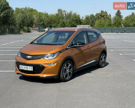 Оранжевый Шевроле Bolt EV, объемом двигателя 0 л и пробегом 141 тыс. км за 14300 $, фото 1 на Automoto.ua